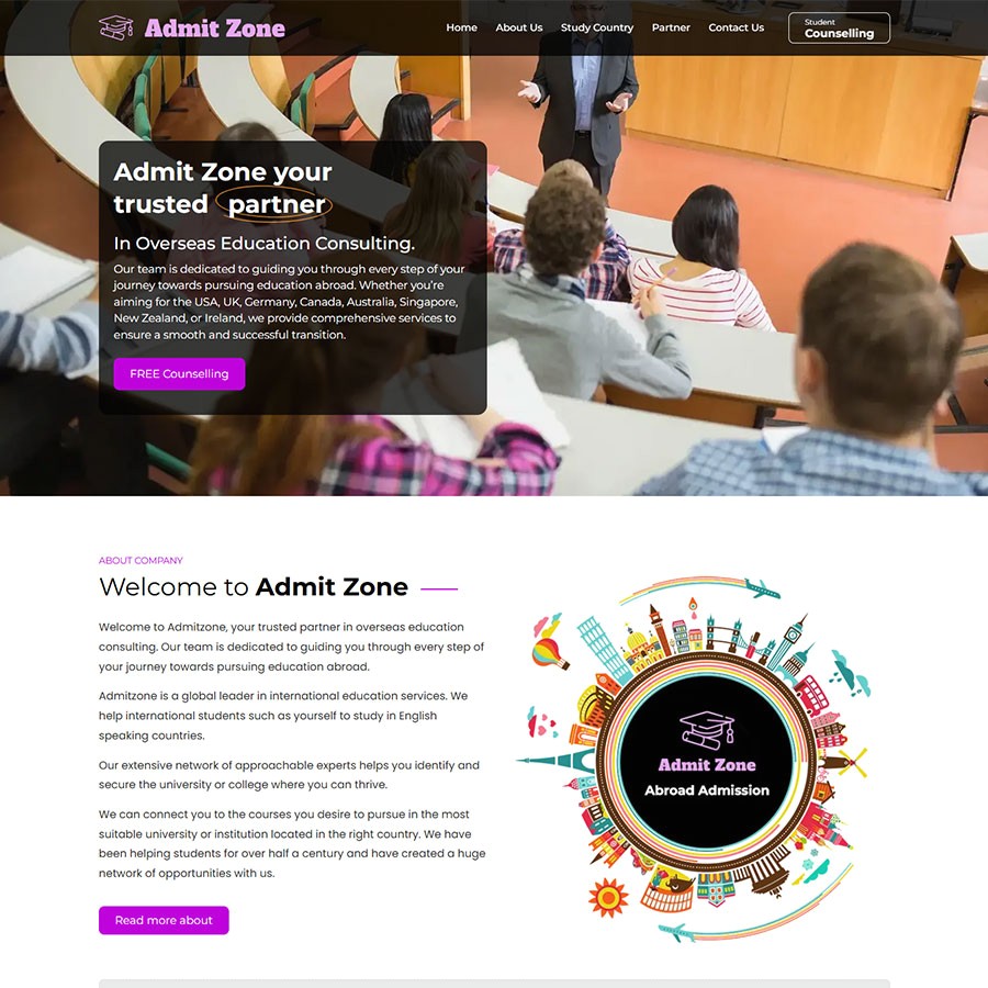Admit Zone